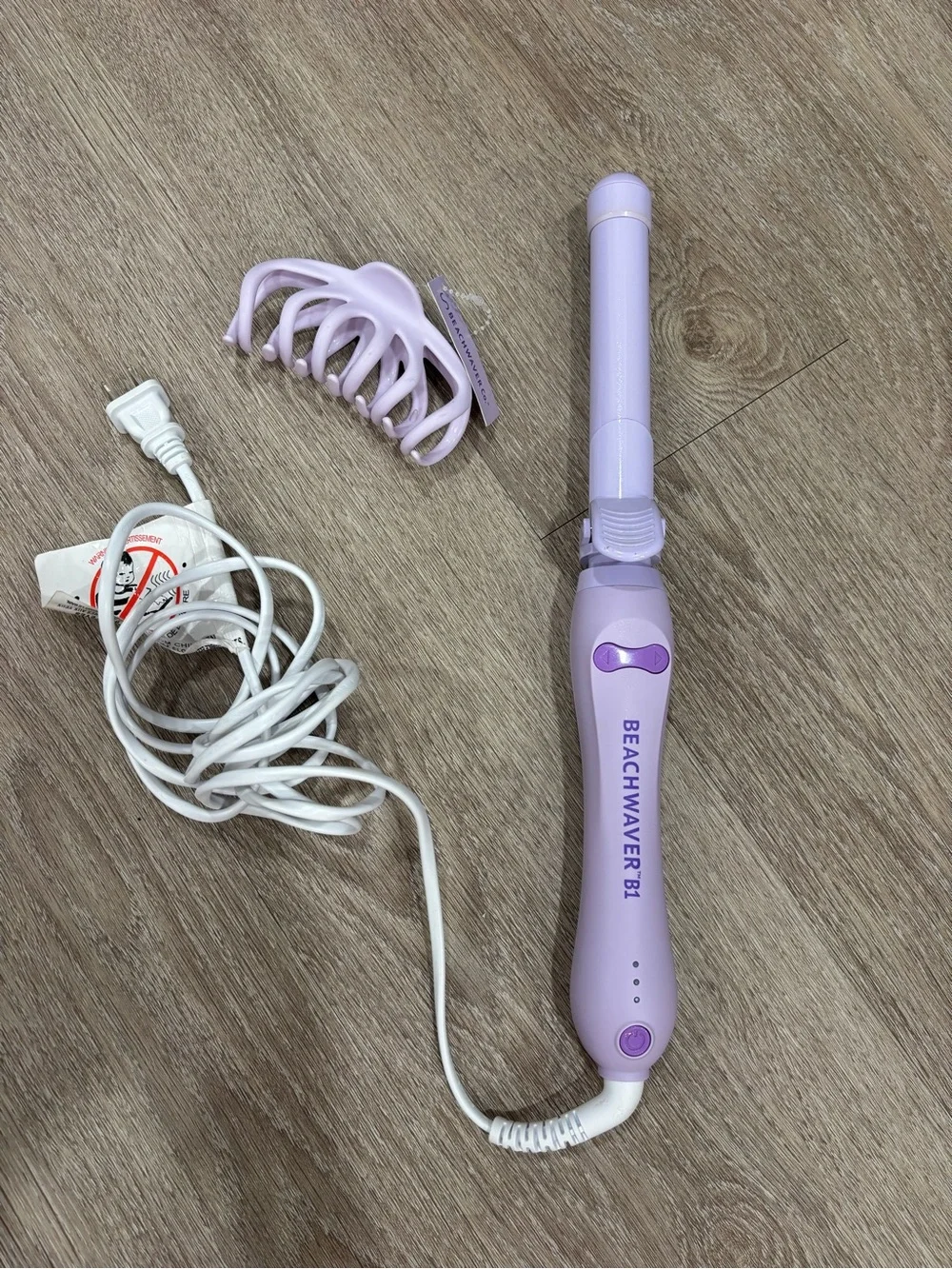 B1 Lilac Curling Wand